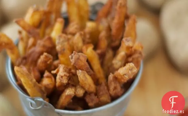 Patatas fritas Cajún rebozadas con cerveza