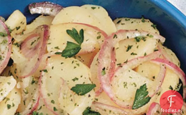 Ensalada De Patatas Con Aceite Y Vinagre