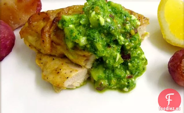 Pesto De Rábano Y Albahaca