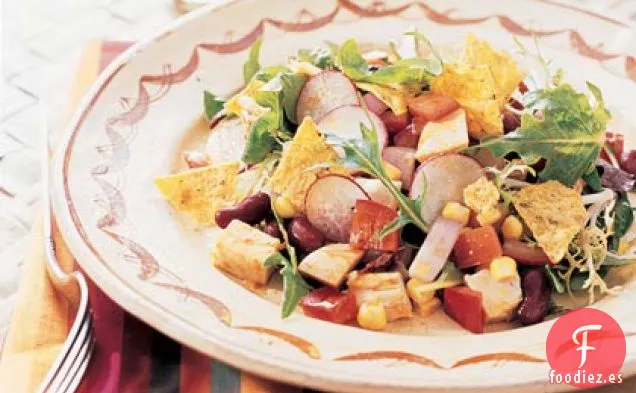 Ensalada De Pollo A La Parrilla Picada