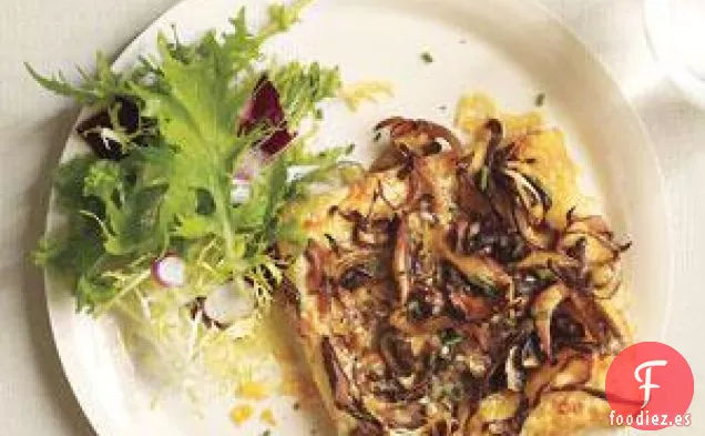 Setas Escamosas Y Tartas De Gruyère