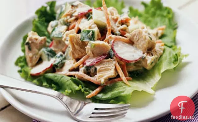 Ensalada de Pollo, Zanahoria y Pepino