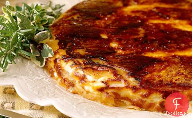 Gratinado de Patata y Colinabo