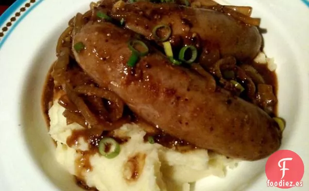 Salchichas y Puré