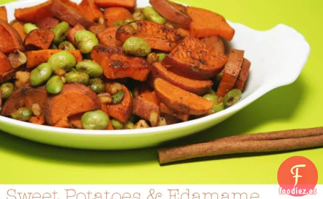 Batatas Con Edamame Y Especias De Otoño