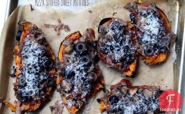 Batatas Rellenas de Pizza