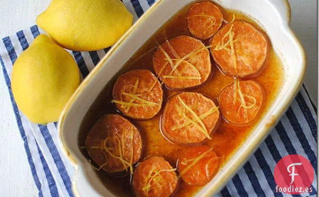 Batatas De Limón Y Canela