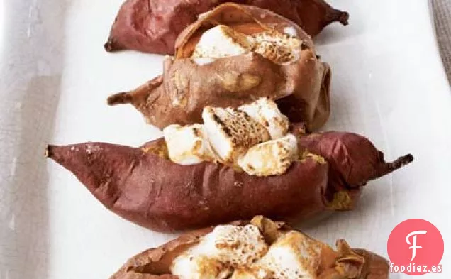 Batatas al Horno con Malvaviscos