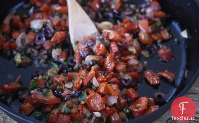 Puttanesca de Tomate Cherry Asado