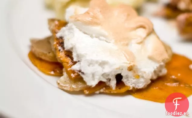 Zumaque De Batata Gratinado Con Merengue