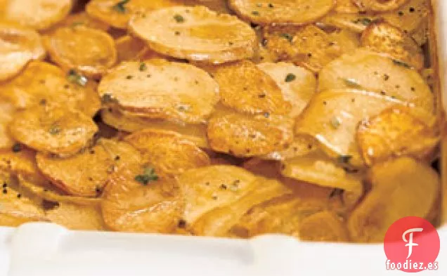 Gratinado De Oro De Yukón Y Batata