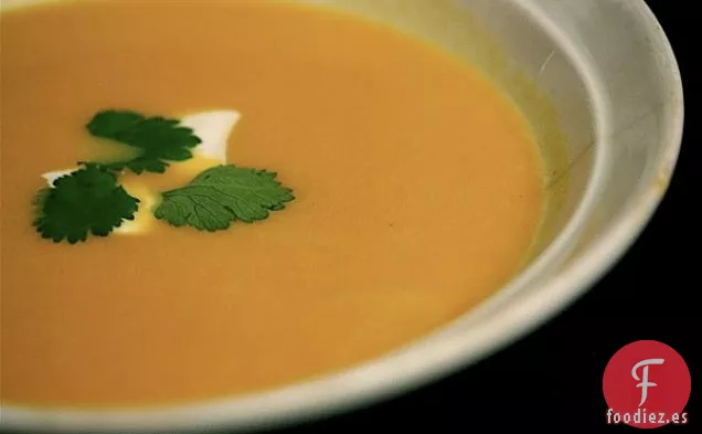 Sopa de Camote al Curry