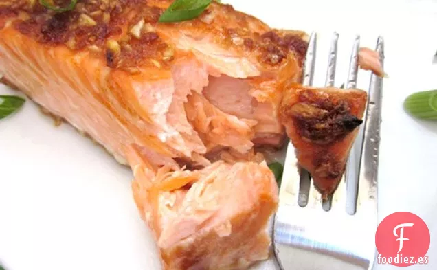 Salmón al Jengibre