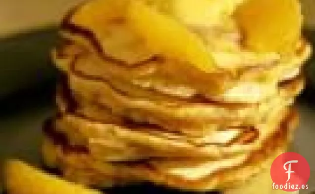 Tortitas De Batata Con Mantequilla de miel de Naranja