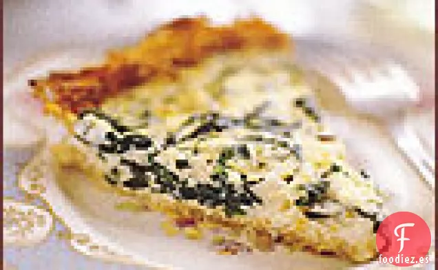 Torta de Escarola con Corteza Marrón de Hachís de Batata