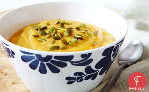 Sopa De Batata Y Guisantes Amarillos