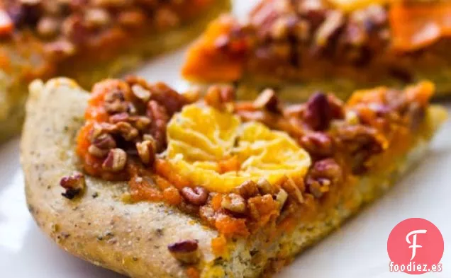 Pizza de Pacanas de Camote Tonta