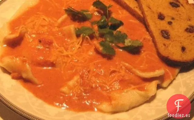 Ravioles de Calabaza y Batata