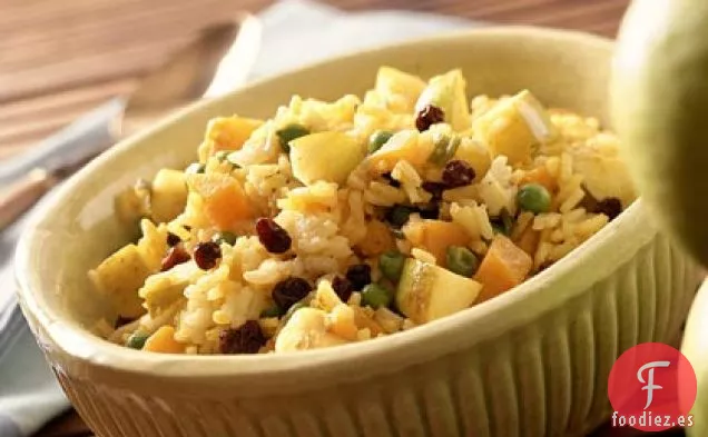Pilaf de Patata Dulce al Curry y Manzana