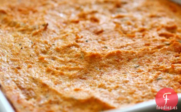 Soufflé De Batata Con Romero Y Ajo Asado