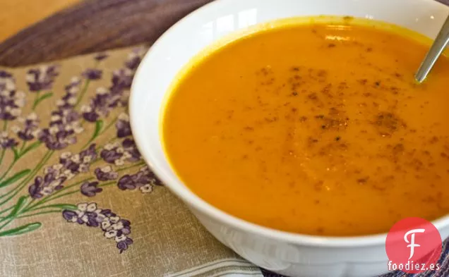 Sopa De Zanahoria Y Batata De Otoño
