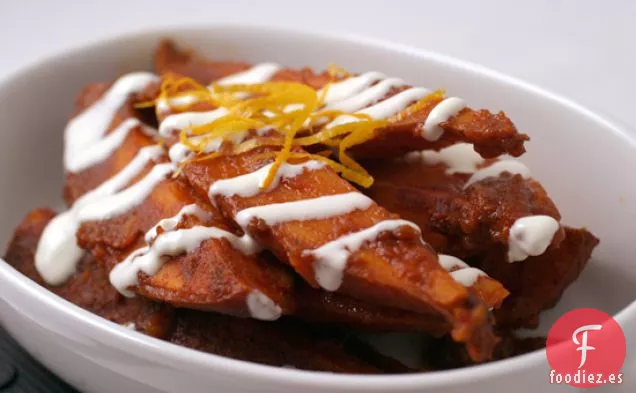Batatas Glaseadas De Chile Con Canela Y Naranja