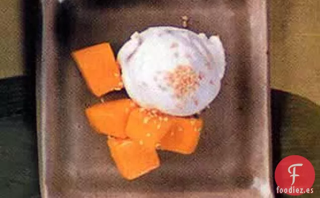Sorbete de Coco con Mango