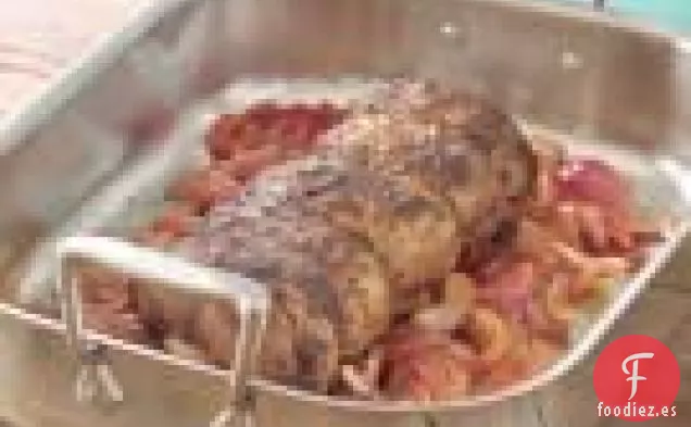 Lomo De Cerdo Asado Con Plátanos Fritos