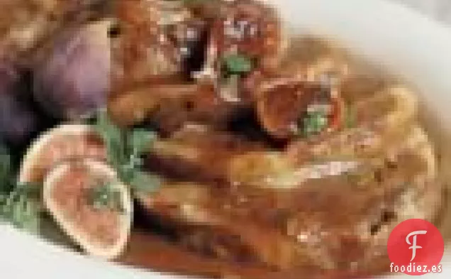 Paletilla De Cordero Estofada Con Higos