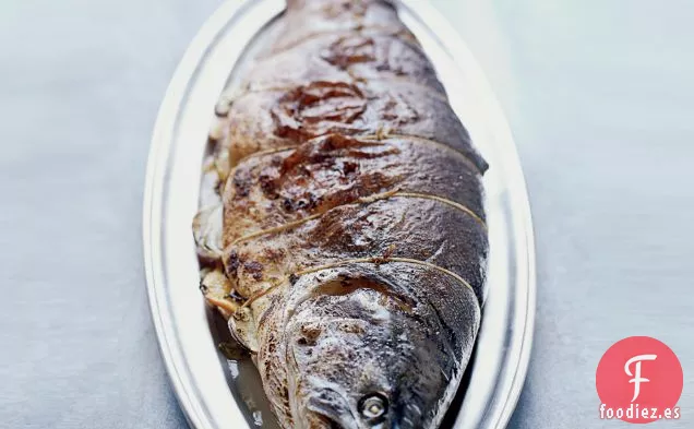 Salmón Salvaje Entero Relleno