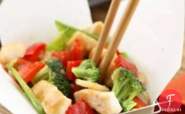 Pollo Agridulce Con Arroz Integral