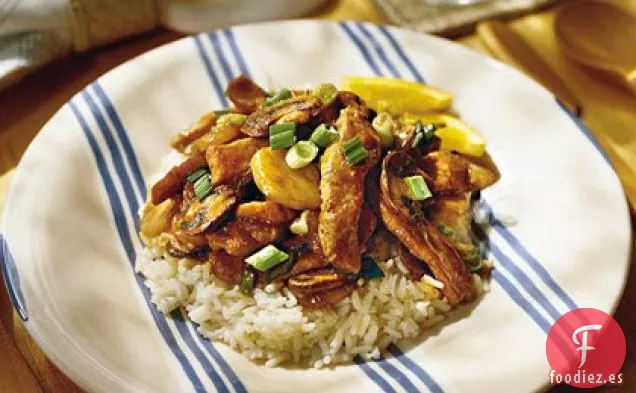 Carne de Cerdo en Salsa de Ajo