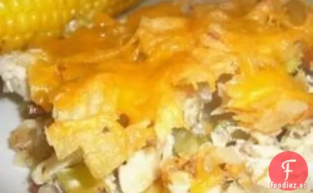 Cazuela de Ensalada de Pollo Caliente