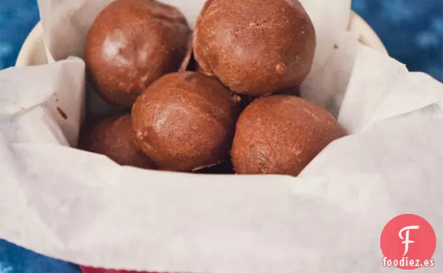 Rondas de melaza de especias (cruda, sin gluten, Vegana, sin lácteos, de soja