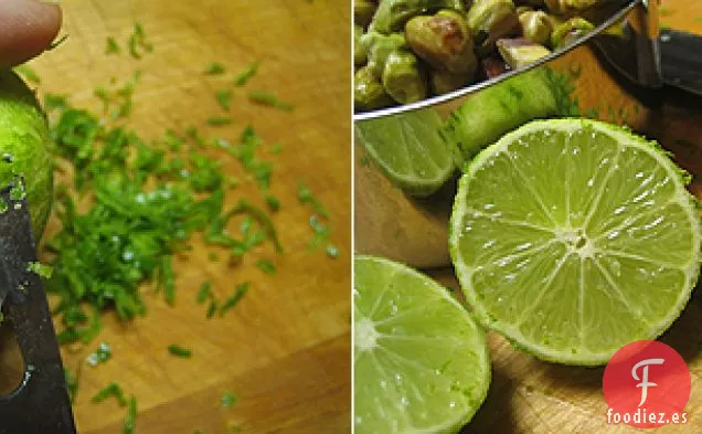 Pistachos de Lima de Cardamomo Crudo