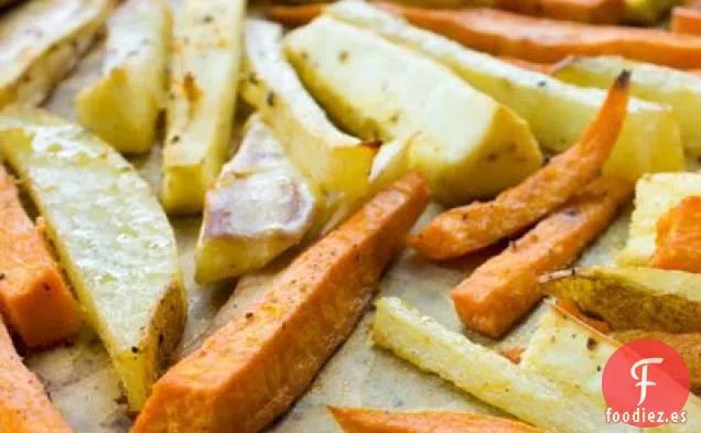 Patatas Fritas Saladas en el Paseo Marítimo de Trio