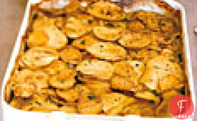 Gratinado de Oro de Yukón y Batata