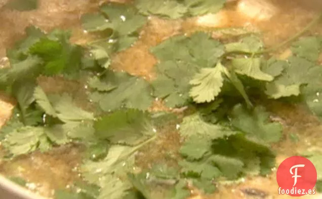 Sopa Agria y Caliente