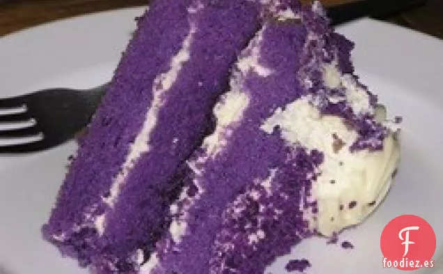 Pastel de Ube-macapuno