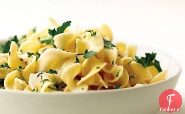 Fideos de Huevo con Hierbas