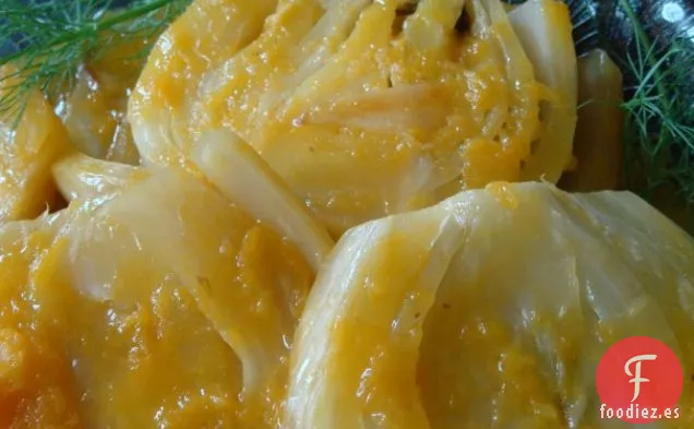 Hinojo Estofado de Naranja