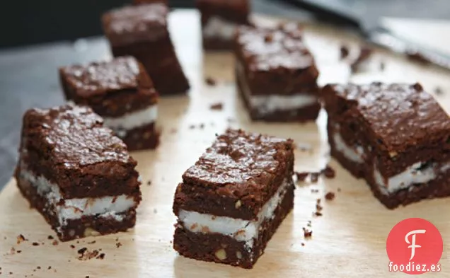Brownies de Chocolate y Menta