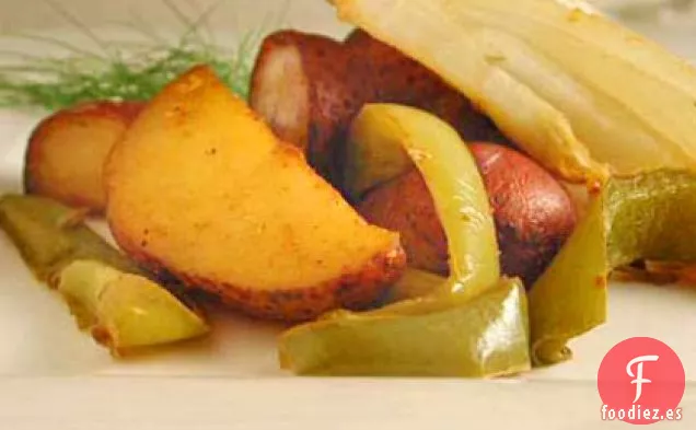 Patatas Asadas con Ajo e Hinojo