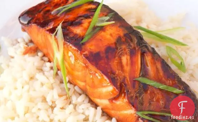 Salmón Glaseado Mirin