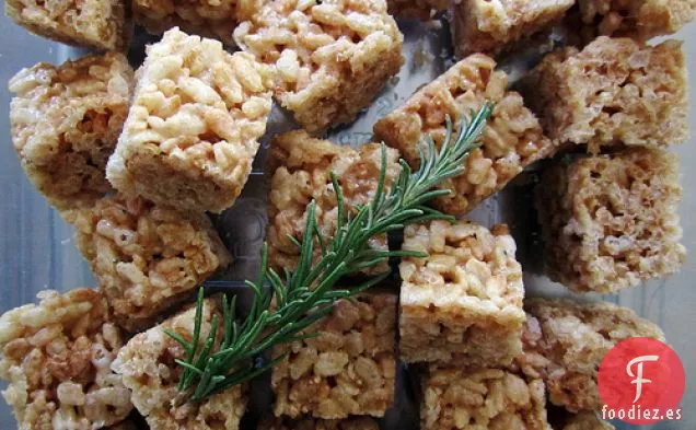 Cuadrados de Malvavisco de Romero