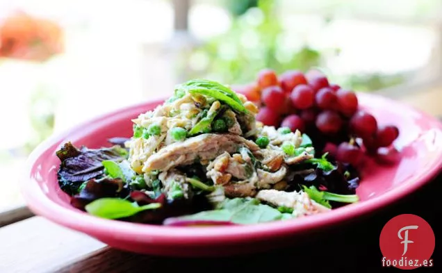 Ensalada de Pollo con Albahaca y Limón