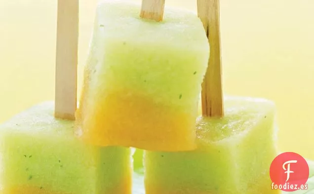Pops de Melón y Menta