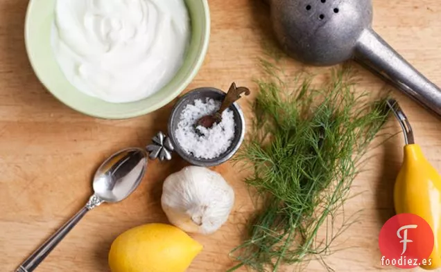 Yogur de Eneldo Frío