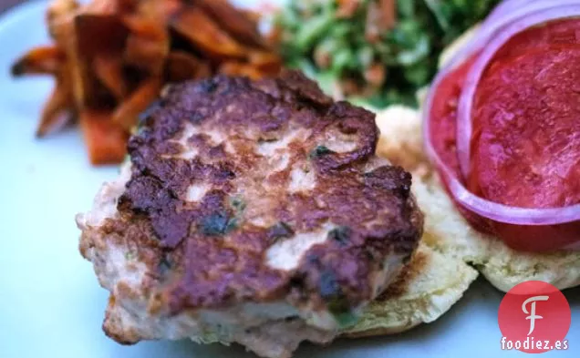 Hamburguesas de Pavo con Hierbas