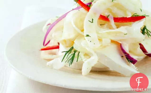 Ensalada de Hinojo con Mozzarella Fresca